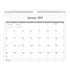 january 2027 - december 2028 wall calendar with professional background