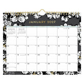 floral border on this january 2027 - december 2027 wall calendar