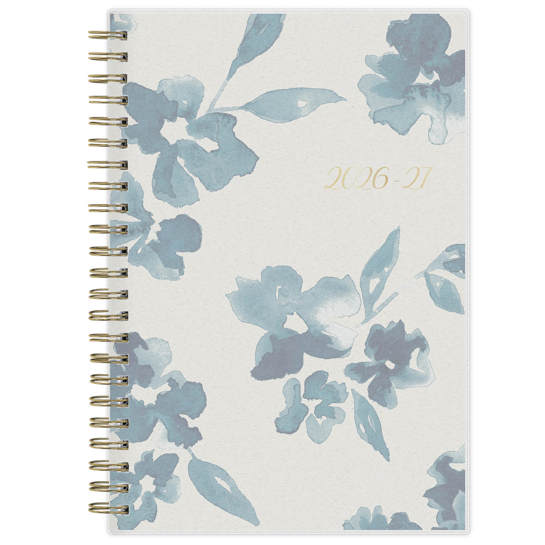 Bakah Blue 2026-2027 Weekly Monthly 5x8 Planning Calendar