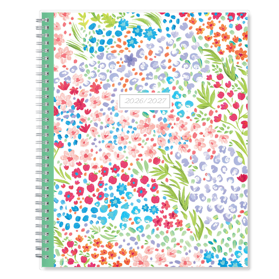 Ditsy Dapple 2026-2027 Weekly 8.5x11 Teacher Lesson Planner