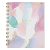 Multicolored abstract design planner with &