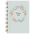 Planner with floral design and &
