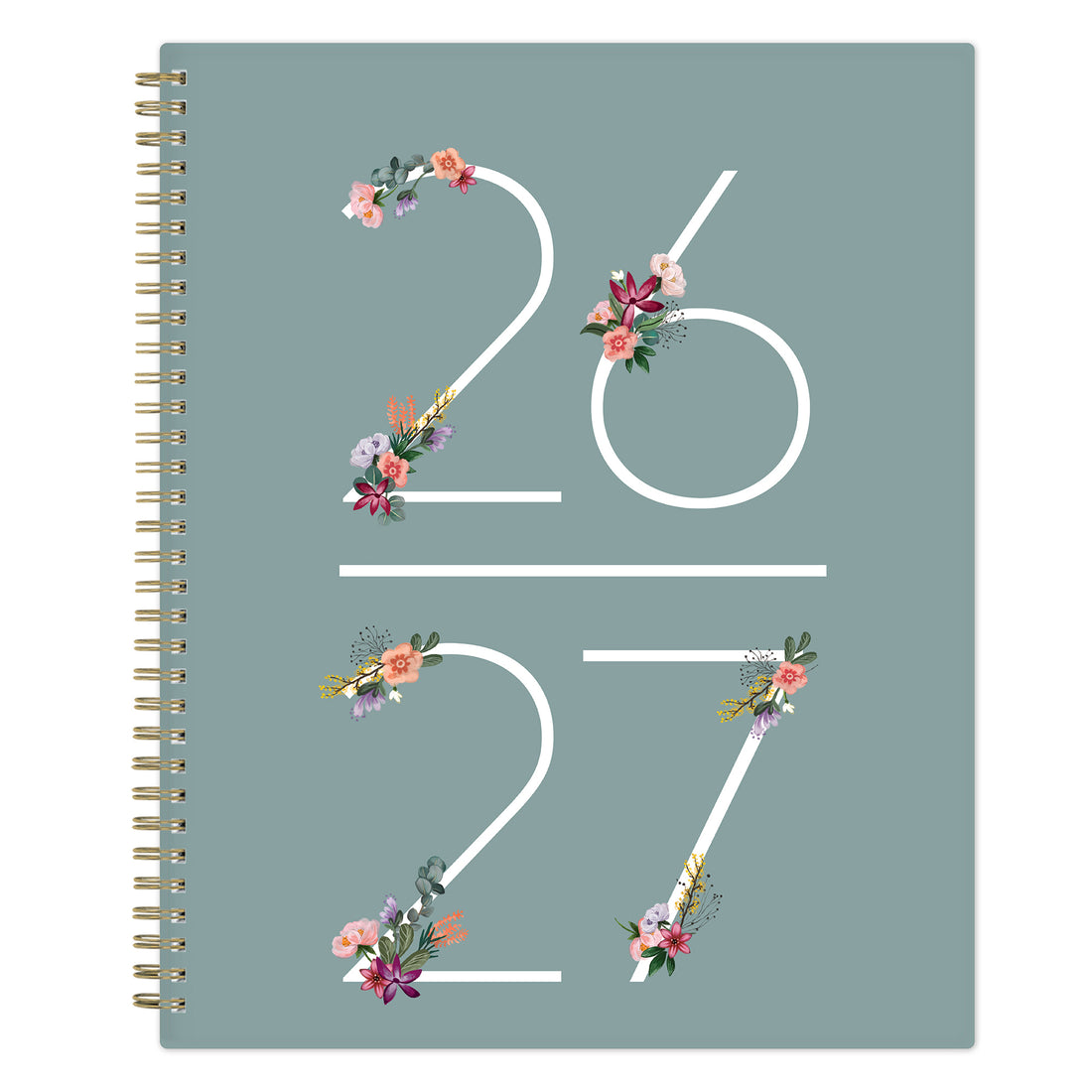 Greta 2026-2027 Weekly Monthly 8.5x11 Planning Calendar