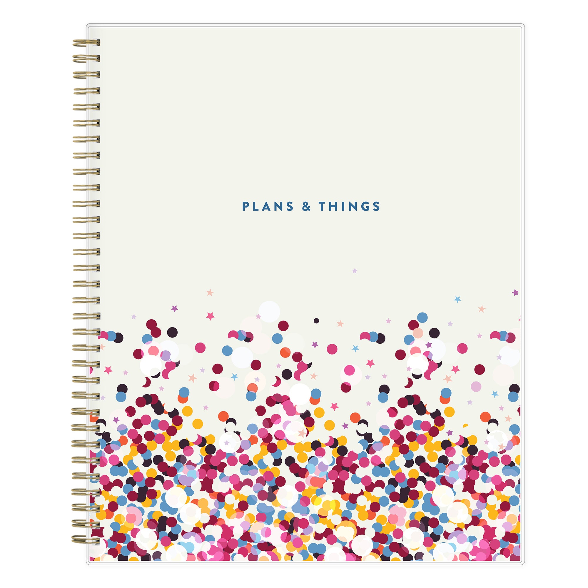 Star Confetti 2026-2027 Weekly 8.5x11 Student Planning Calendar