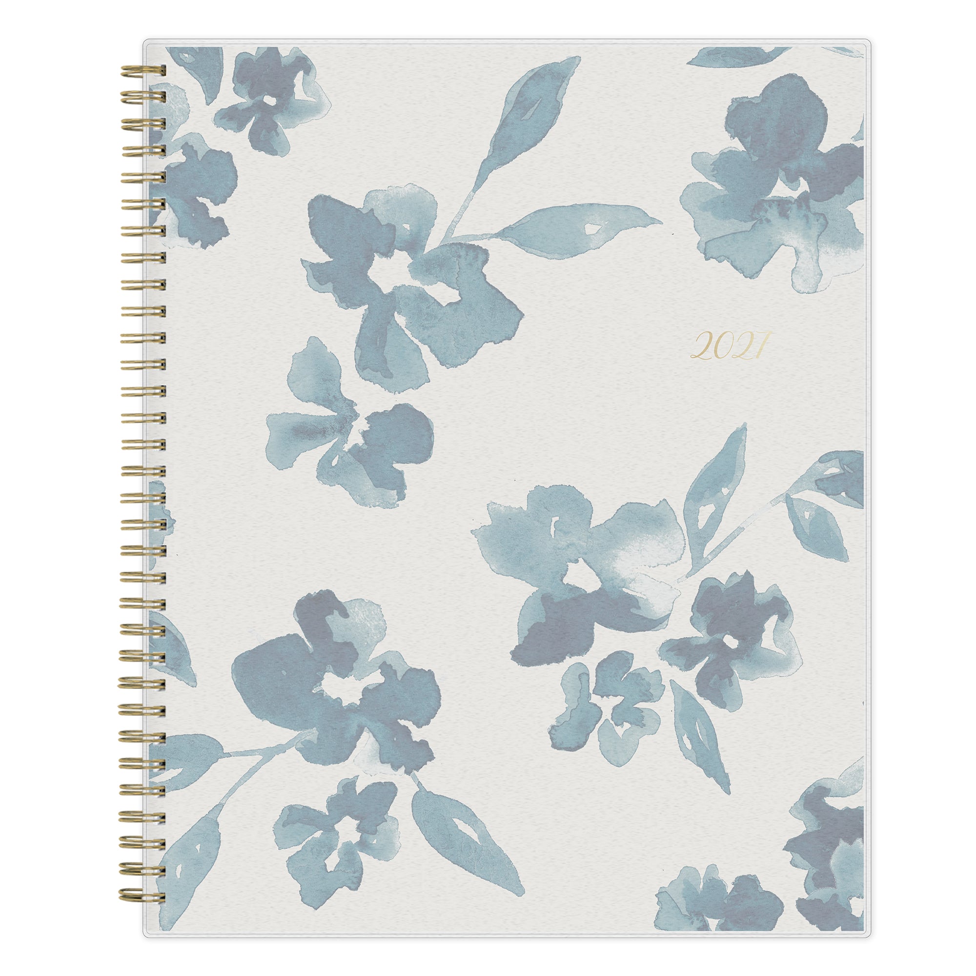 2027 floral front cover planner in 8.5x11 size