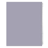 Blue Sky January 2026 - December 2026 weekly monthly planner featuring a floral front cover design with silver wire-o binding purple back cover