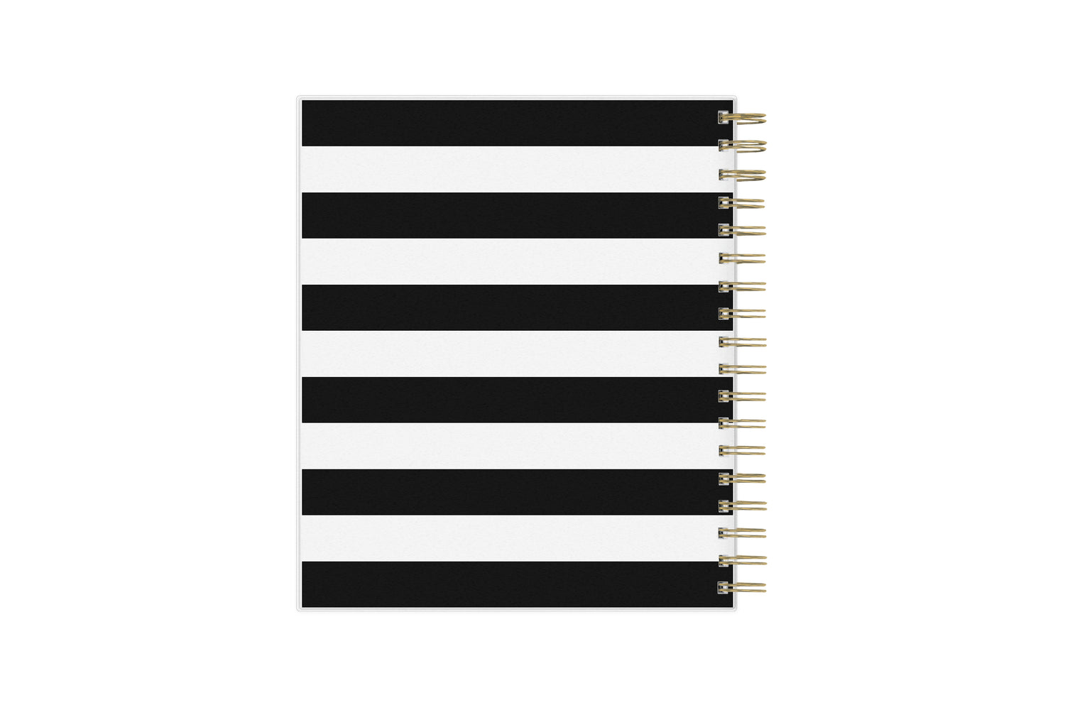  daily academic planner featuring black stripes back cover from Day designer for blue sky in a 8x10 planner size