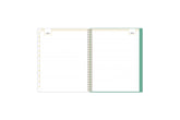 Lined notes pages on the weekly monthly planner for July to JuneLined notes pages on the weekly monthly planner for July to June