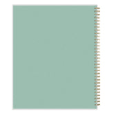 green back cover on this 8.5x11 planner