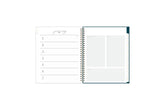 The new and improved Life Note It 2024 weekly planner features a weekly spread with clean white writing space, to do list, goals, and notes section for every important detail needed for planning a successful week in a 7x9 planner size