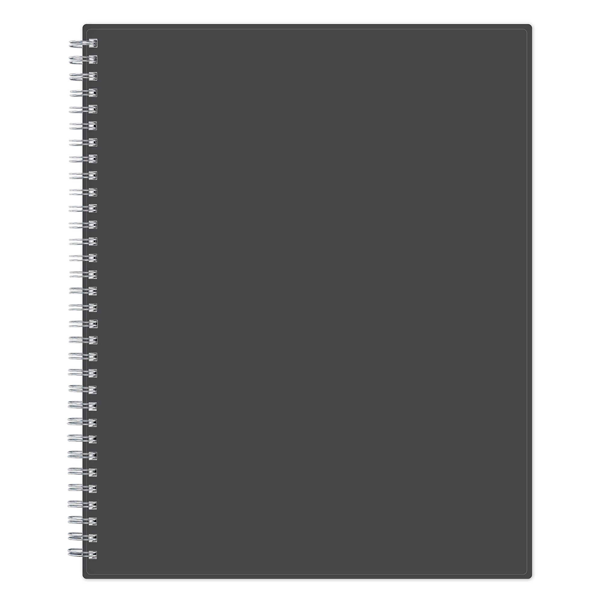 Charcoal Lined Notebook Professional Notes 8.5 x 11 – Blue Sky