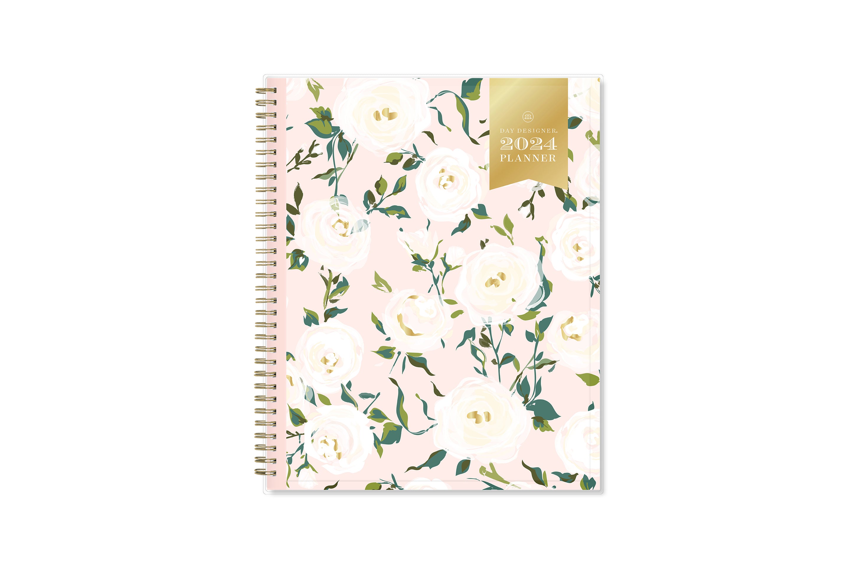Agenda Abstract A5 2023-2024 - Beige - Rose Avril