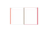 weekly monthly planner featuring ample lined writing space