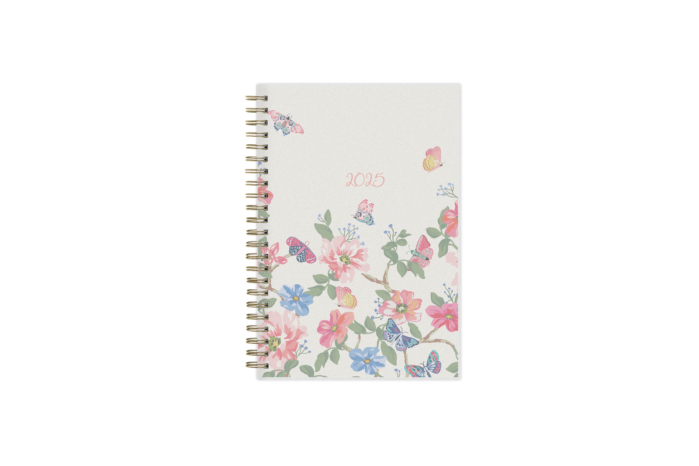 2025 Fly By 5x8 Weekly Monthly Planner Blue Sky