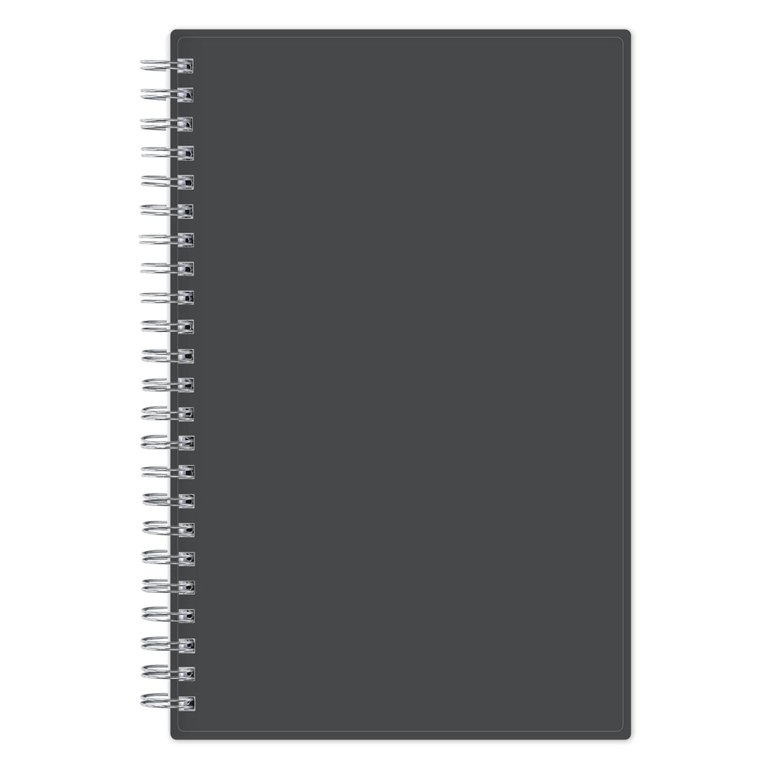 Charcoal Lined Notebook Professional Notes 5.5 x 8.5