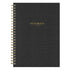 pebble grain notebook in 5.75 x 8.5 size with lined notes pages