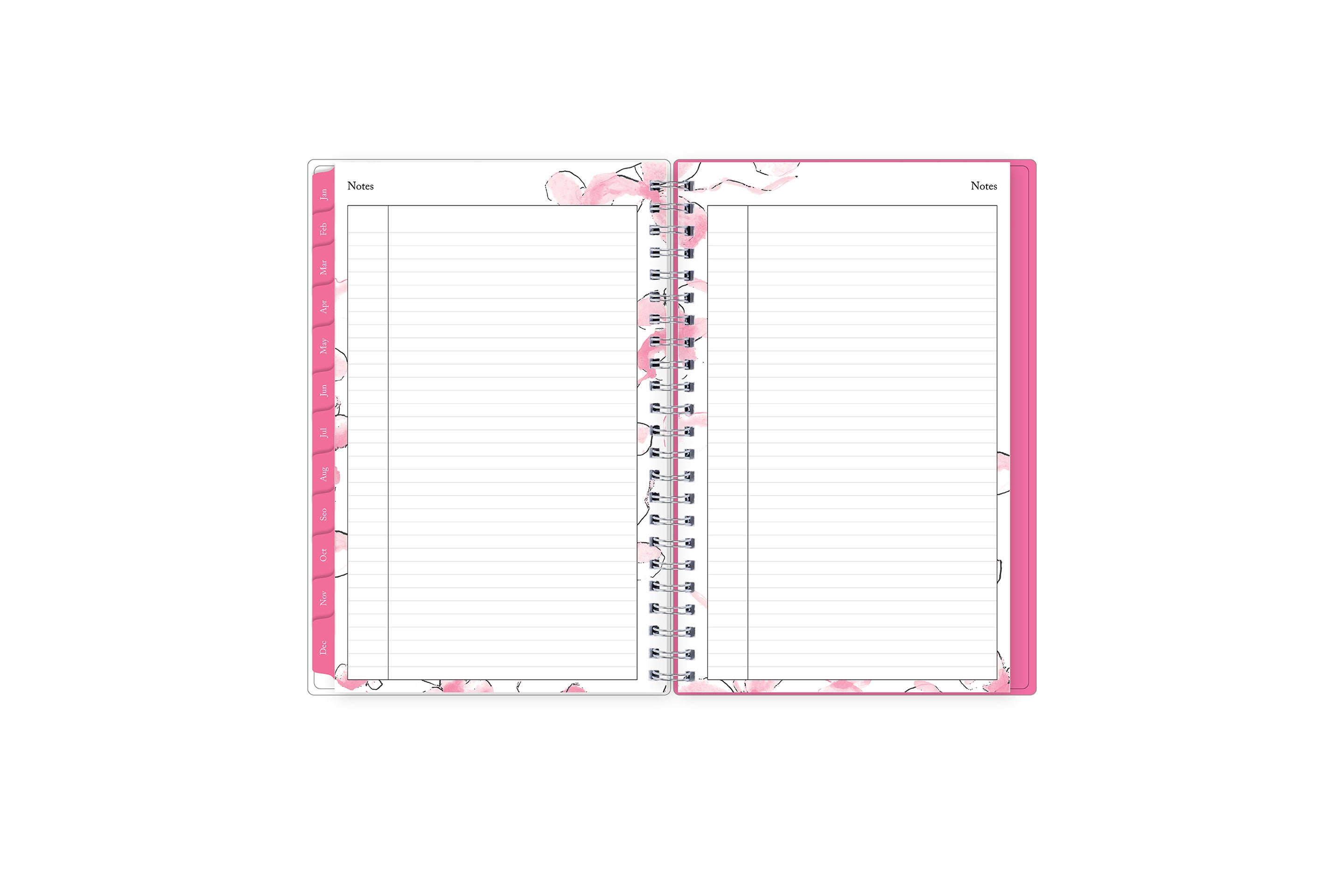 BCA Orchid 2024 Weekly Monthly 5x8 Planning Calendar