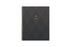 8.5x11 inkwell press weekly monthly planner with charcoal diamond planner, gold wire o binding