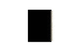 2024 black back cover 5x8 gold wire-o