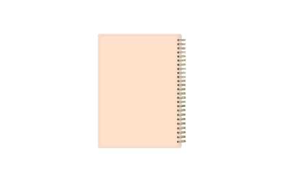 cream back cover 5x8 planner size