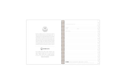 Maeve Blue 2024 Weekly Planning Calendar 8.5x11 - Blue Sky Sustainability