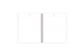 2024 weekly monthly planner featuring ample dotted writing space