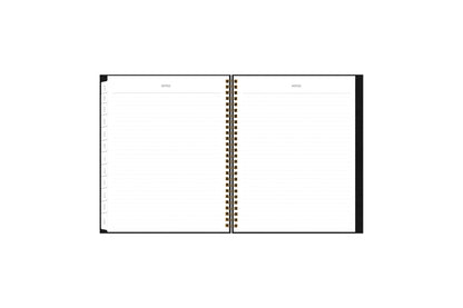 2024 weekly monthly planner featuring ample dotted writing space