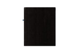Classy and executive black pajco lexide cover for this 2023 weekly monthly planner notes in 8.5x11 size from Blue Sky