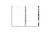 dotted lined notes 2024 blue sky weekly monthly planner and white monthly tabs