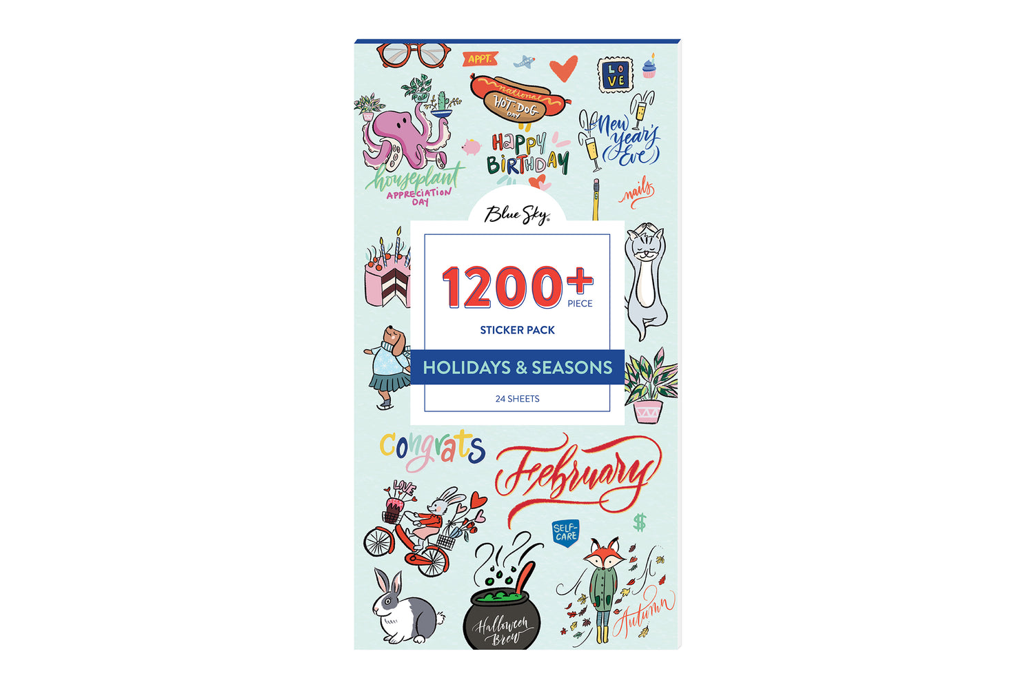 Holidays and Seasons Sticker Book 1200+ Stickers