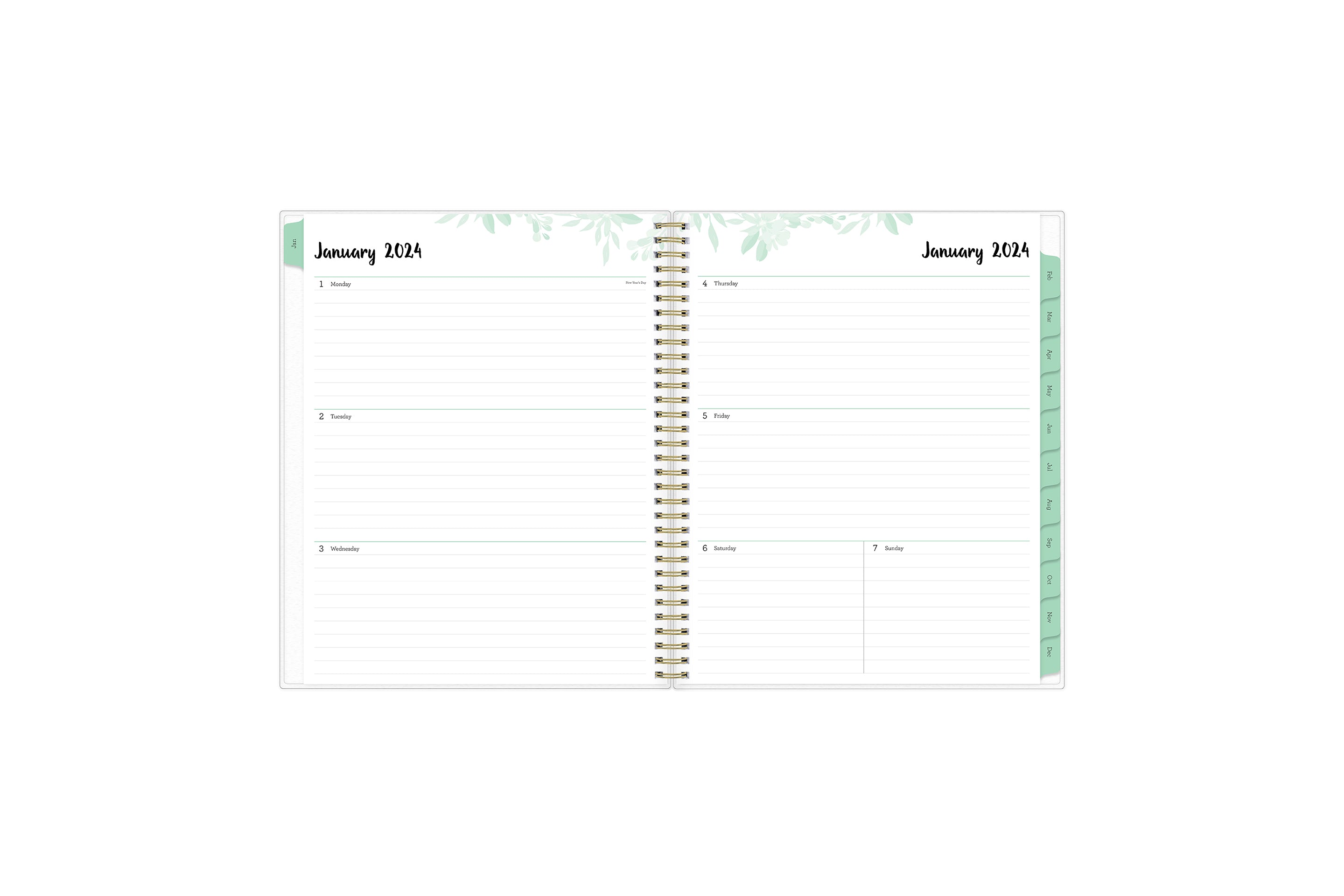 Featuring a 2024 planner from Blue Sky, this planner&