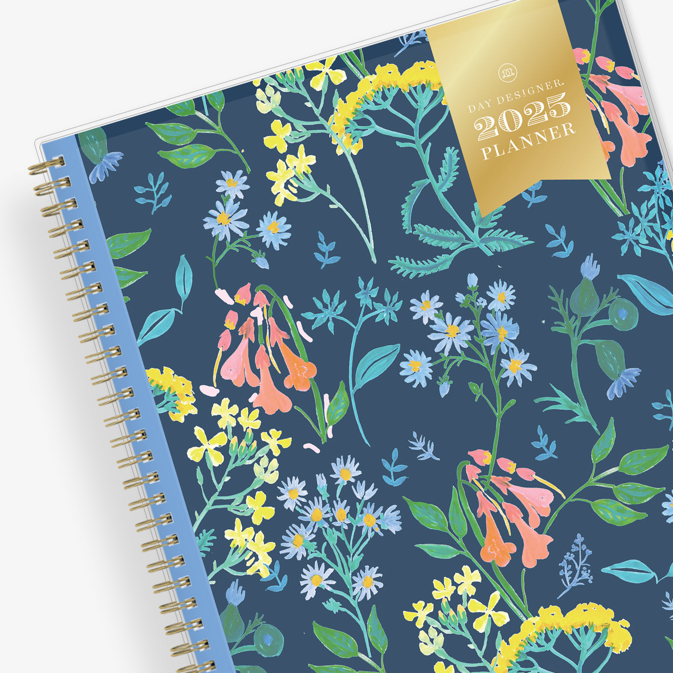 Meadow Blue 2025 Weekly Monthly 8.5x11 Day Designer for Blue Sky Planner