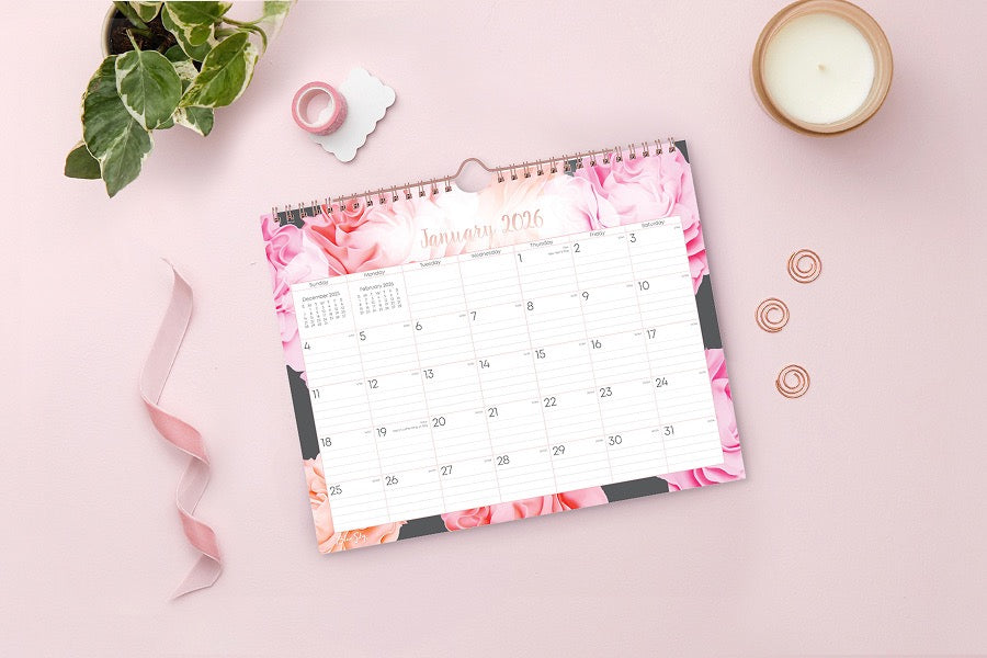 Joselyn 2026 Wall Calendar 11x8.75