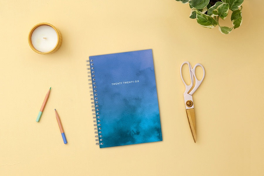 Savoy Cool 2026 Weekly Monthly 5x8 Planning Calendar
