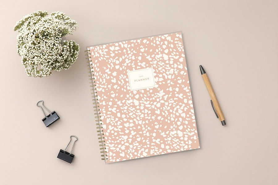 Natalya 2026 Weekly Monthly 8.5x11 Planning Calendar