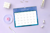 january 2026 to december 2026 monthly wall calendar
