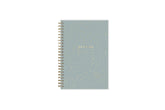 gold glitter front cover in 5x8 planner size 