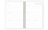 known for clean blank writing space, the kelly ventura 2026 planner features a clean, classic weekly layout for note taking, deadlines, important dates, and room to plan each day and each week!