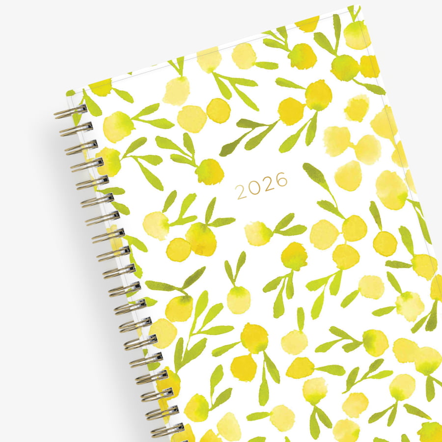 Mimosa 2026 Weekly Monthly 5x8 Kelly Ventura for Blue Sky Planning Calendar