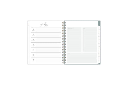 Life note it  academic weekly planner featuring a weekly spread with clean blank writing space, to-do list, notes section, and weekly goals