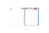 weekly monthly planner features a monthly spread with ample and clean blank writing space, notes section, reference calendars, and light blue monthly tabs in 8.5x11 planner size that is perfect size for deadlines