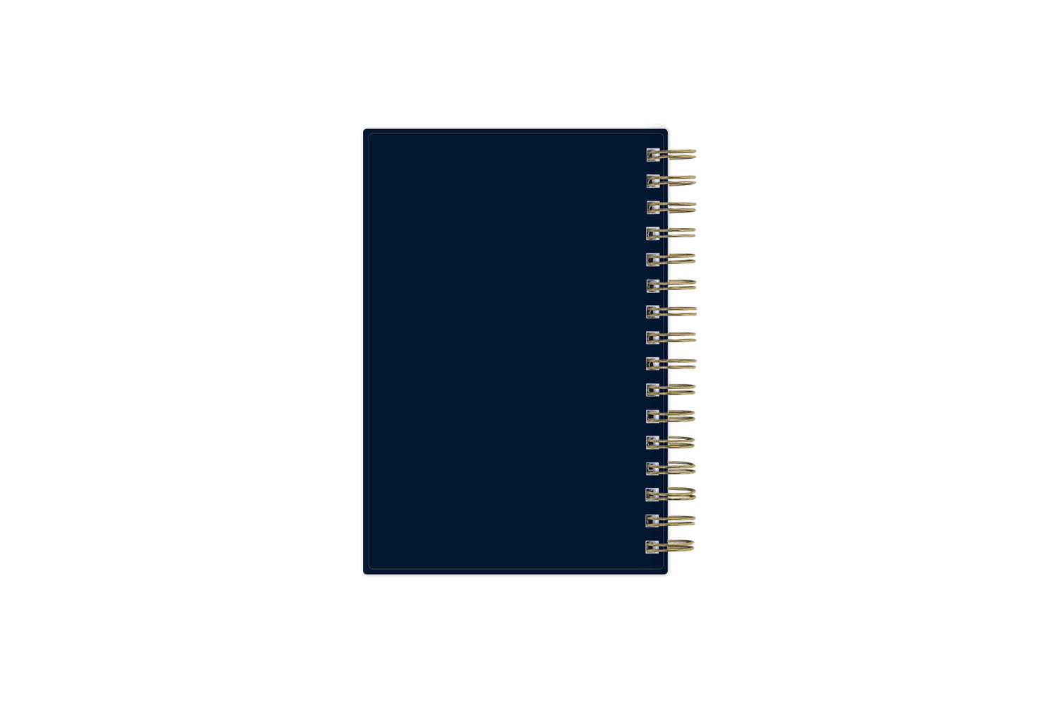 solid navy back cover on this 2025 planner
