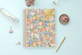 2025-2026 monthly planner featuring floral front cover