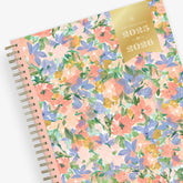 2025-2026 monthly planner featuring floral front cover