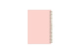 pink back cover on this 5x8 weekly monthly planner 