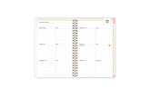 2025-2026 weekly monthly spread featuring lined writing space and to do list on 5x8 planner size