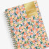 floral front cover on this 2025-2026 weekly monthly planner in 5x8 planner size