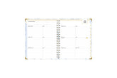 July 2025 - June 2025 weekly format featuring lined writing space, to do bullet points, and white monthly tabs