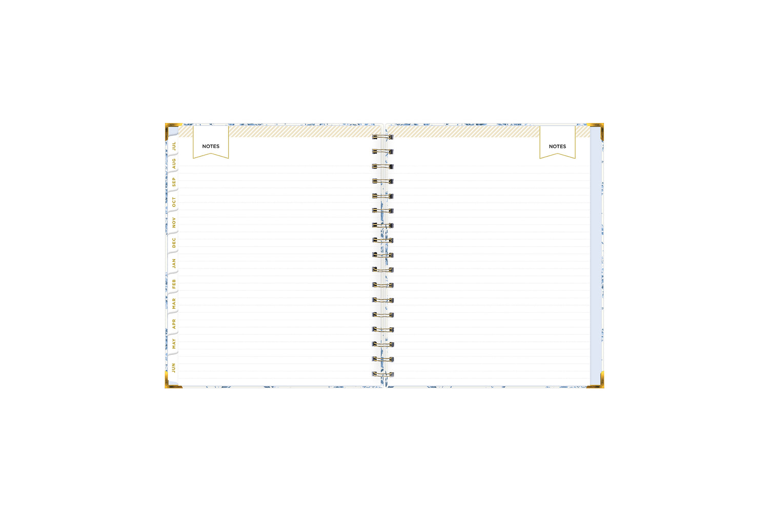 lined notes pages in this 8.5x11 planner