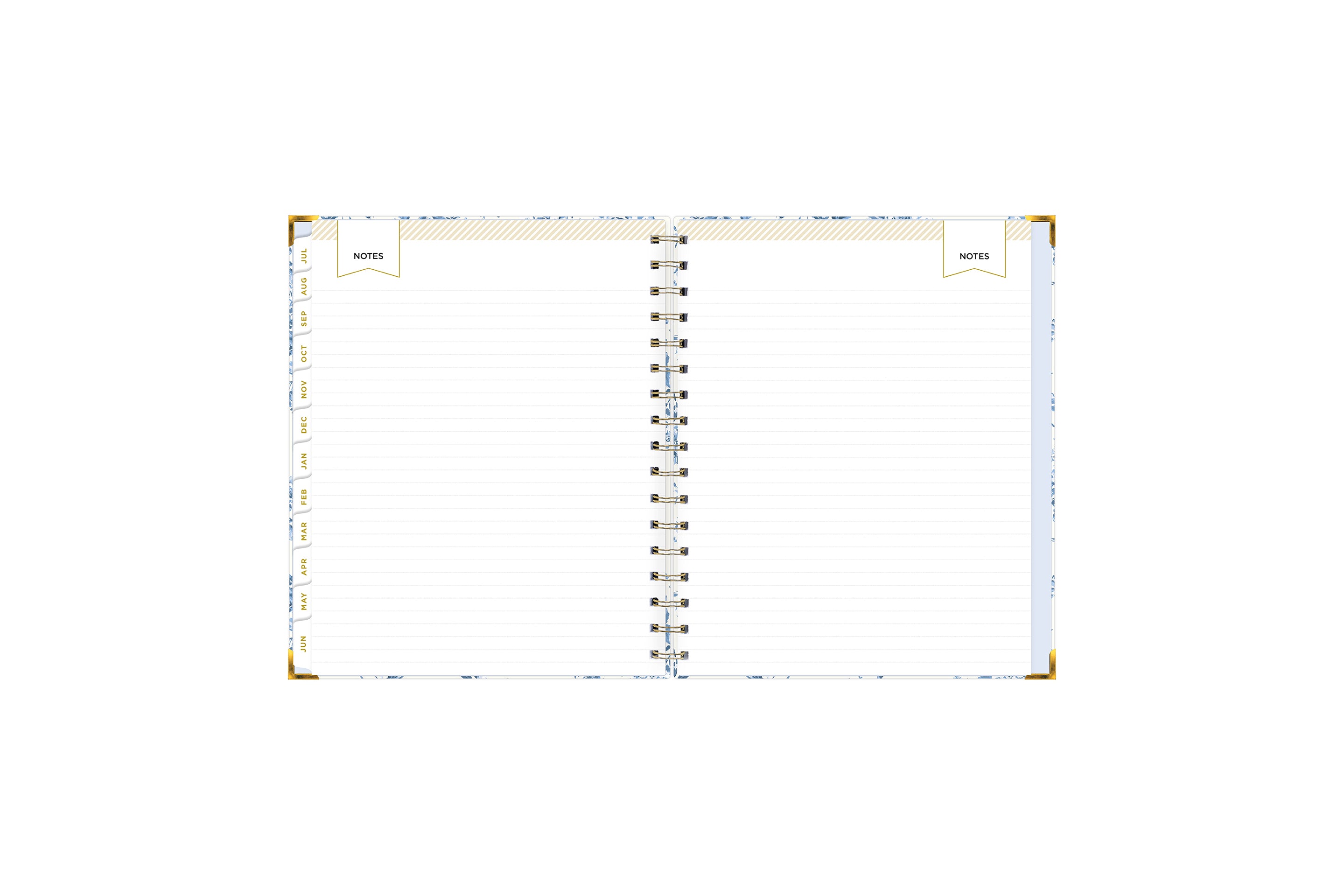lined notes pages in this 8.5x11 planner